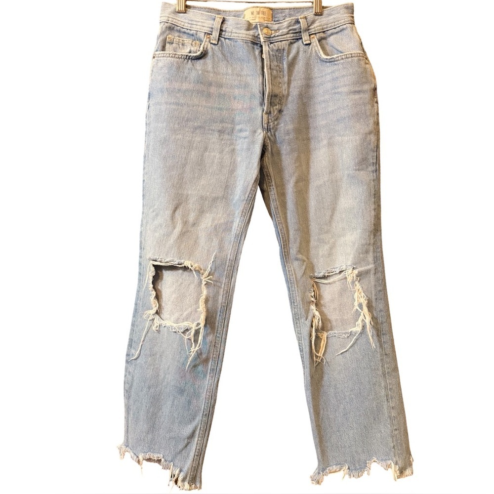 We The Free People Maggie Mid-Rise Cropped Jeans – Size 27 - Picture 12 of 16
